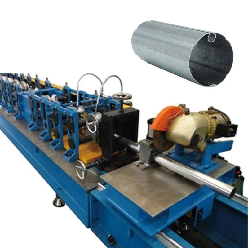 Awning roller tube roll form machine